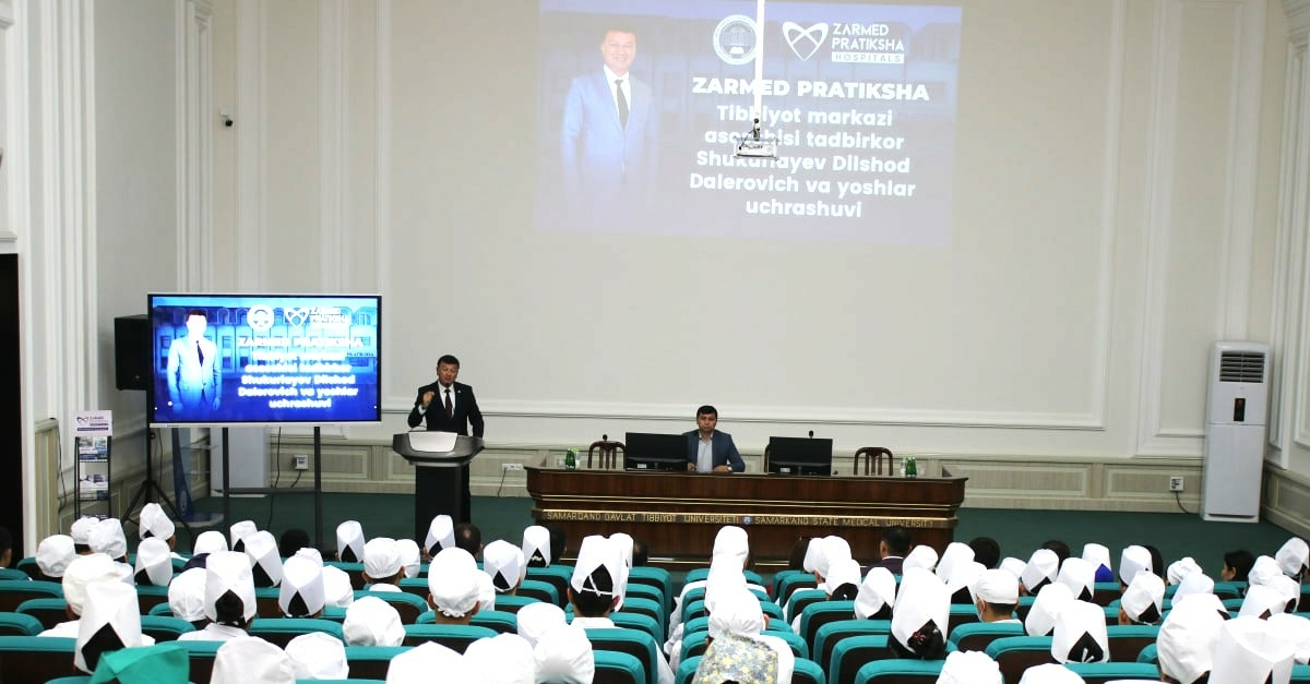  A meeting of entrepreneurs and youth was held