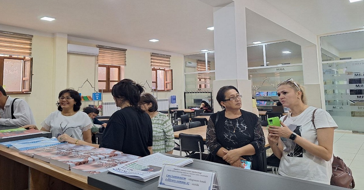Information and Resource Center of the University is connected to the database of the State Scientific Medical Library of the Ministry of Health of the Uzbekistan 