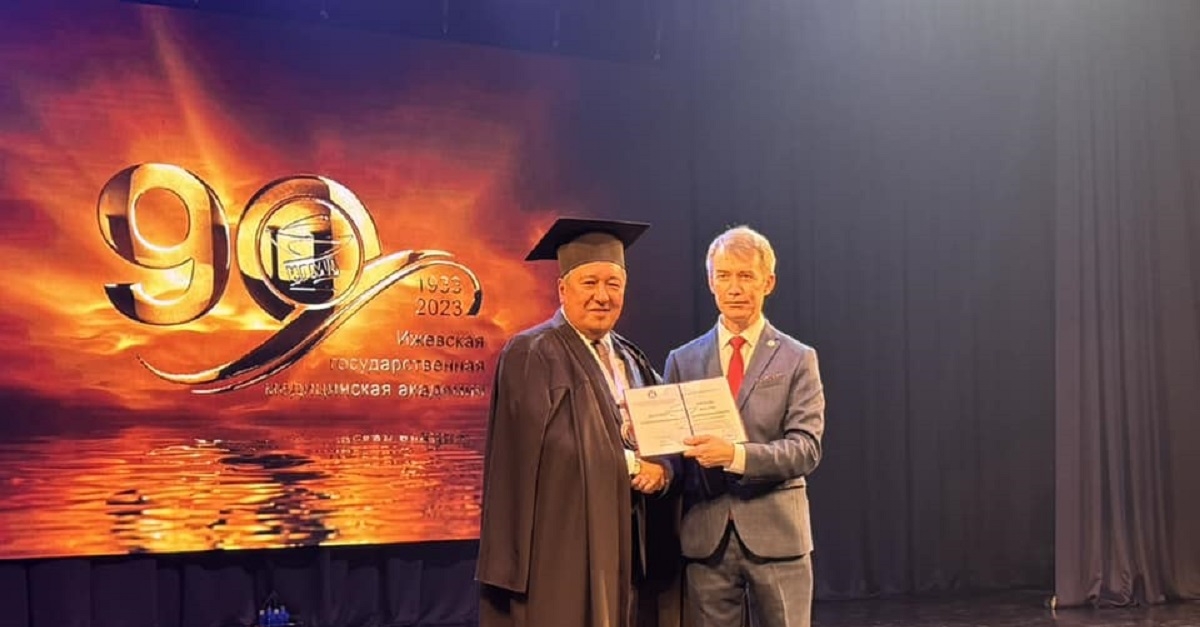 Rector of SamSMU was awarded the title 