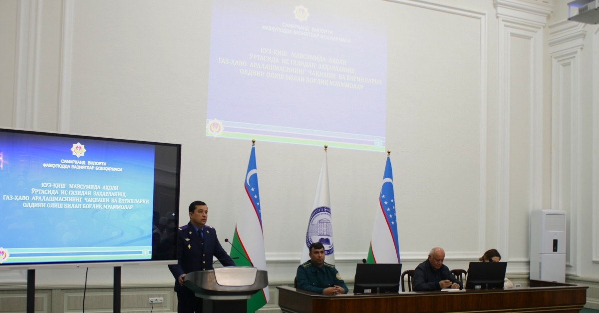 Yongʻin xavfsizligi oyligi davom etmoqda