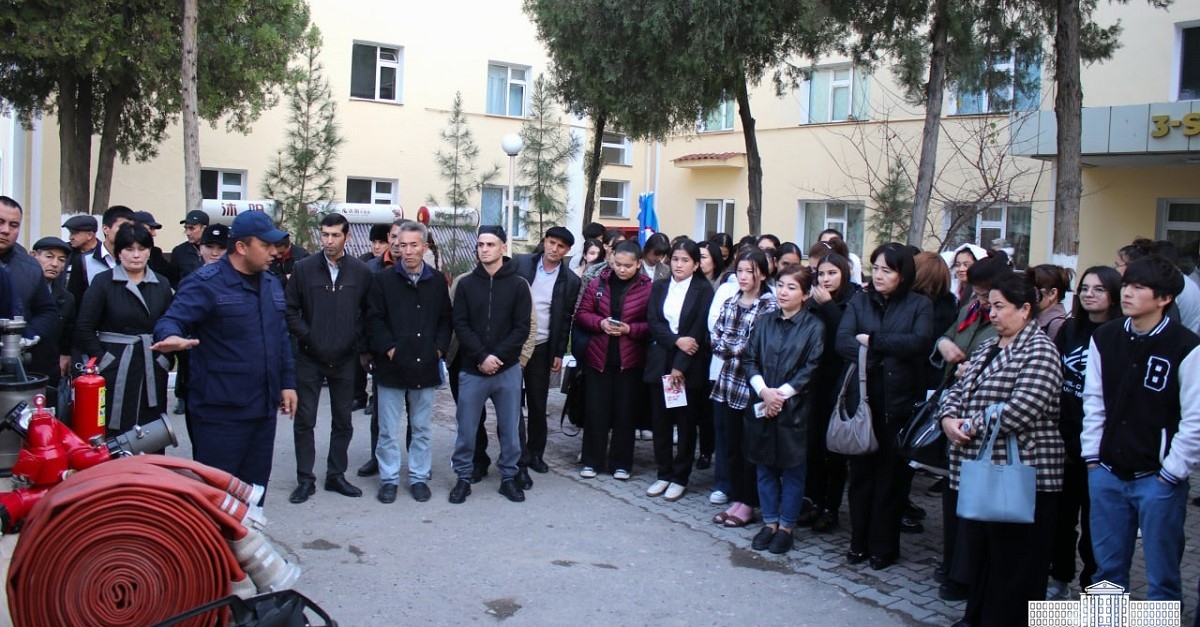 Yongʻin xavfsizligi doirasida TTJda tadbir oʻtkazildi
