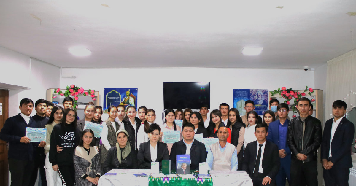An event dedicated to the Constitution Day was held in the student dormitory