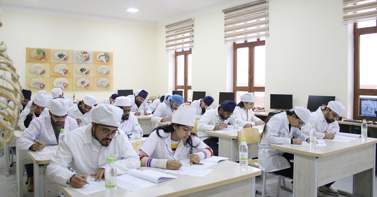 Final exams have begun for students of the faculty of international education.