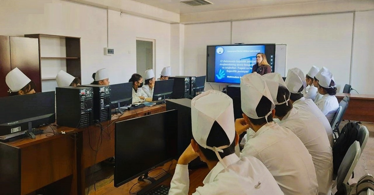 A master class was held for students of Academic Lyceum of SamSMU