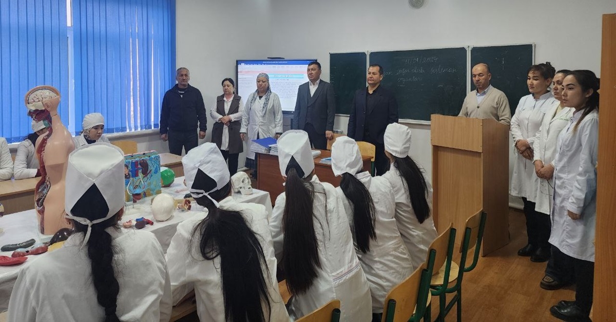 Employees of Samarkand State Medical University are conducting master classes for public health medical schools