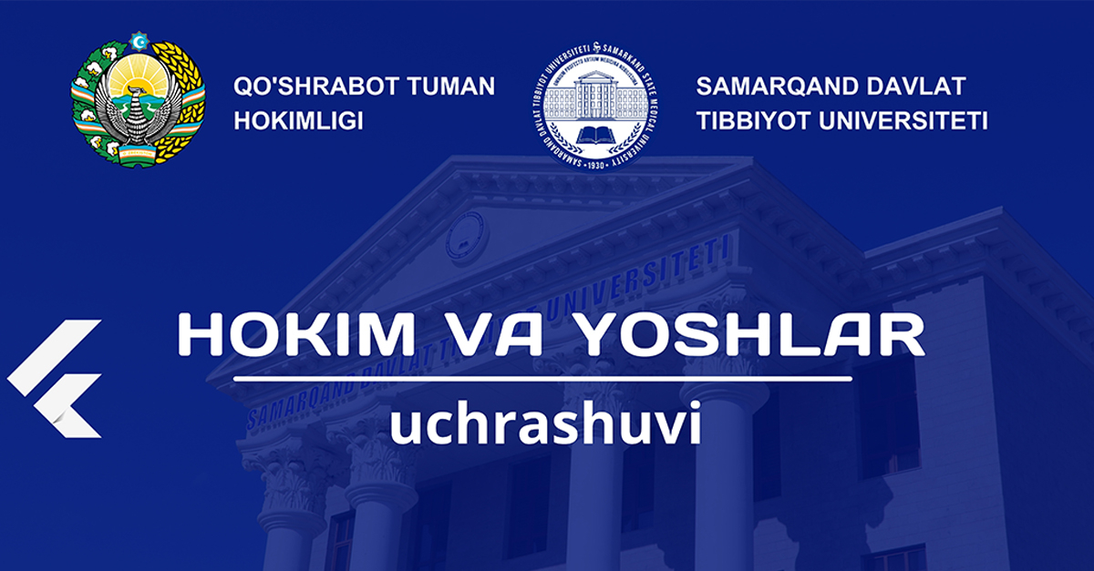 ​Qoʻshrabod tuman hokimi va talabalar uchrashuvi!