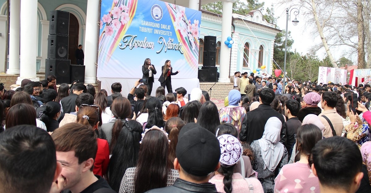 Navruz holiday is being celebrated in Samarkand
