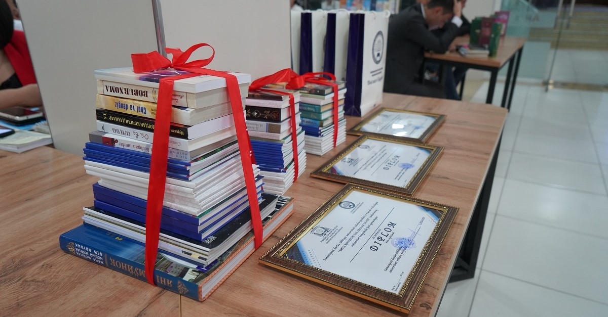 ​Universitetda “Yosh kitobxon talabalar ligasi” o‘tkazildi