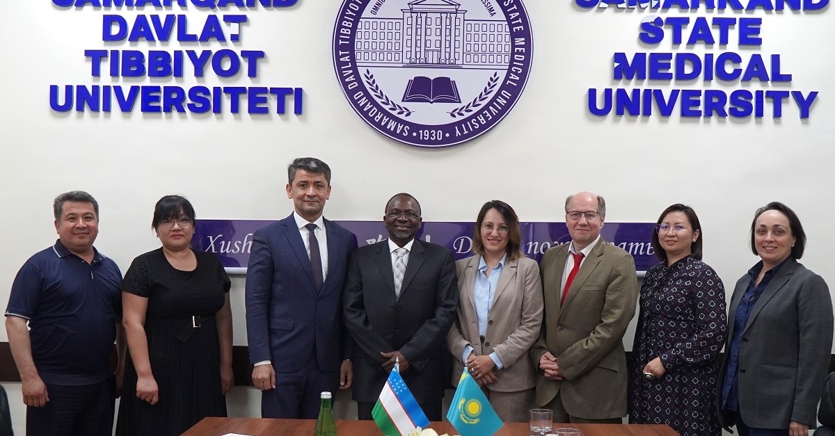 ​Samarqand davlat tibbiyot universiteti Nazarbayev universiteti bilan hamkorlik qiladi