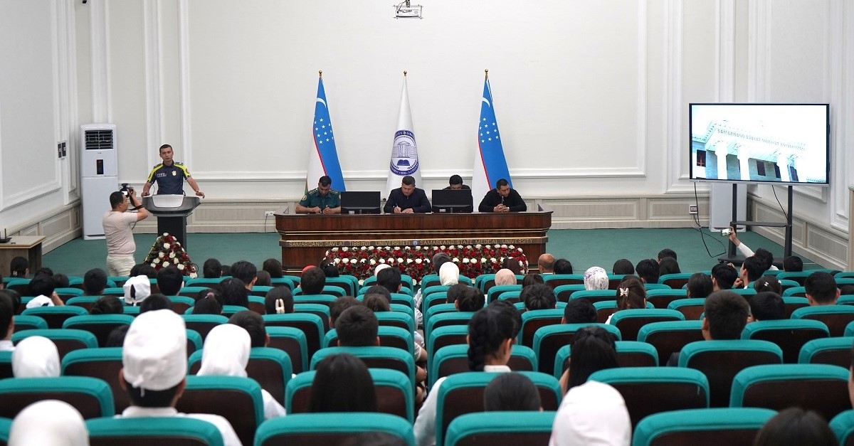 Preventive interview with the students