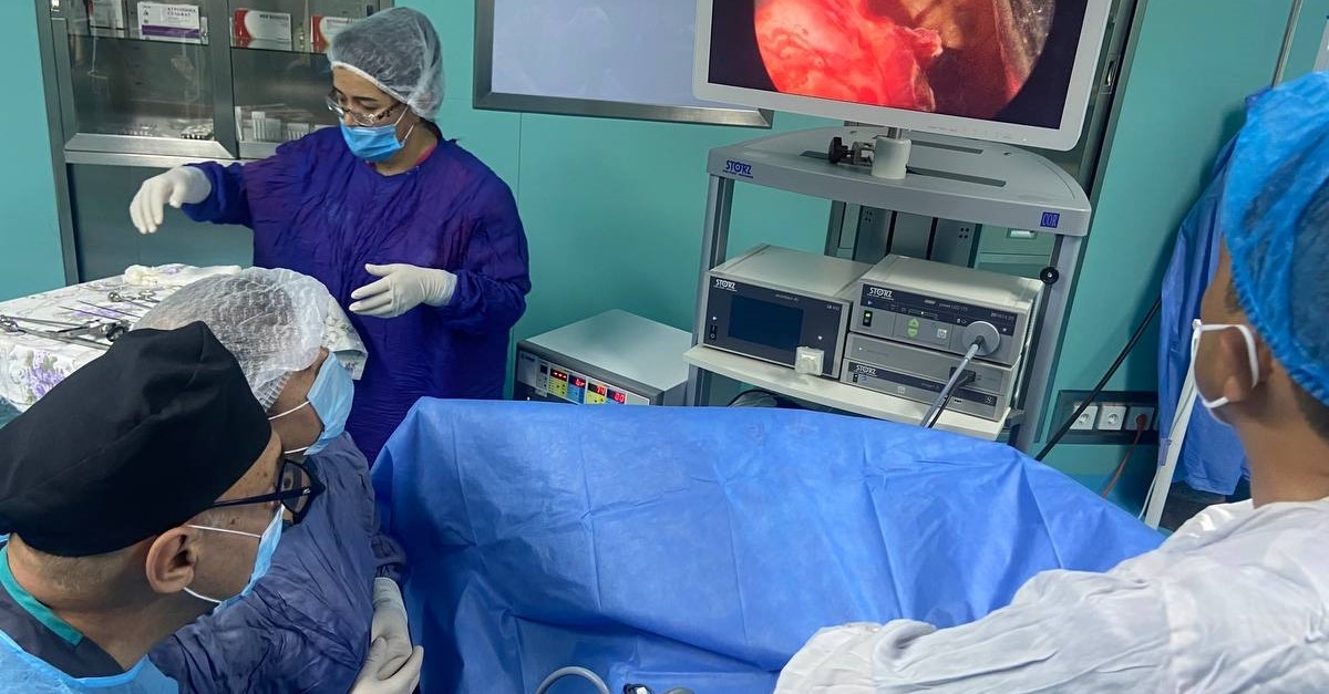 High-tech surgical operations are being performed at Samarkand State Medical University