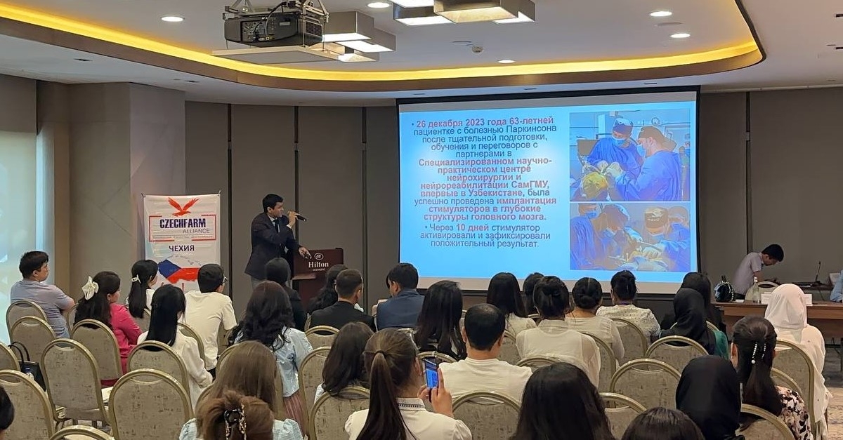 Achievements of neurosurgeons of SamSMU were presented at the international conference in Tashkent