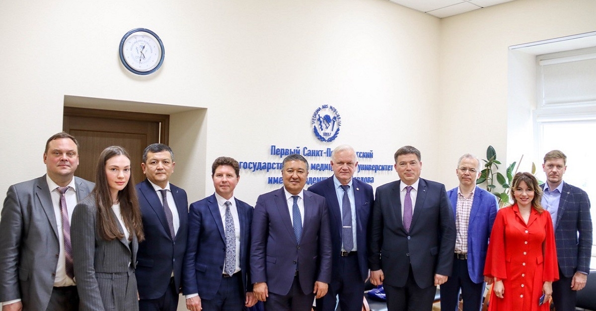 Visit of SamSMU representatives to I.P.Pavlov PSPbSMU (RF)