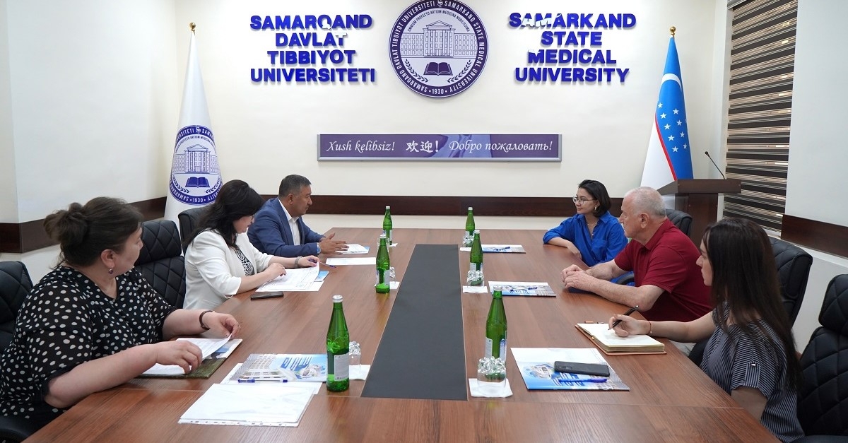 Memorandum of cooperation was signed between Samarkand State Medical University and 