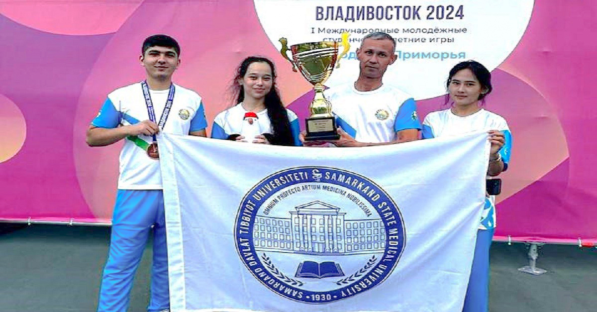 Students of Samarkand State Medical University became the winners of the 