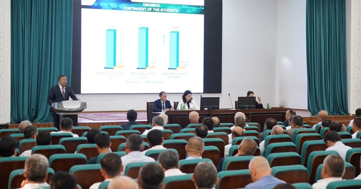 The next scientific council of the university at Samarkand State Medical University