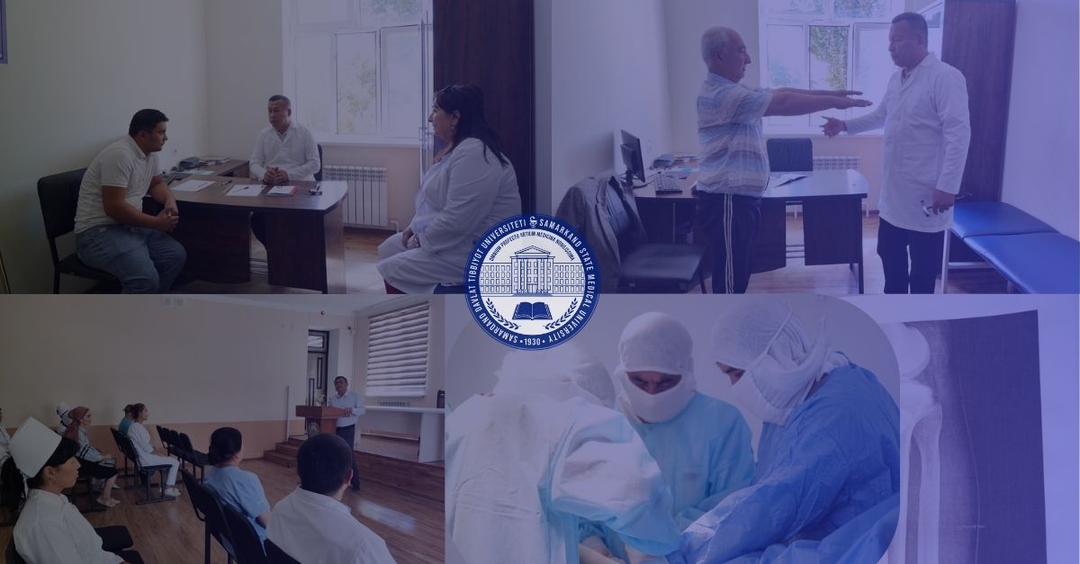 ​The employees of the Samarkand State Medical University carried out systematic work on improving the health of the population in Koshrabot district