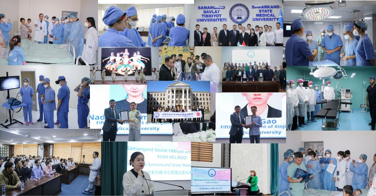 Students of Xinjiang Medical University (PRC) visited SamSMU as part of academic mobility