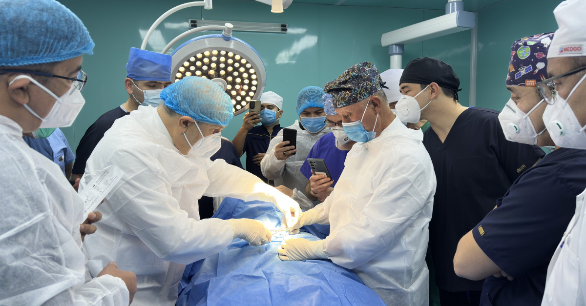 A professor from Turkey held master classes on urological diseases for university staff