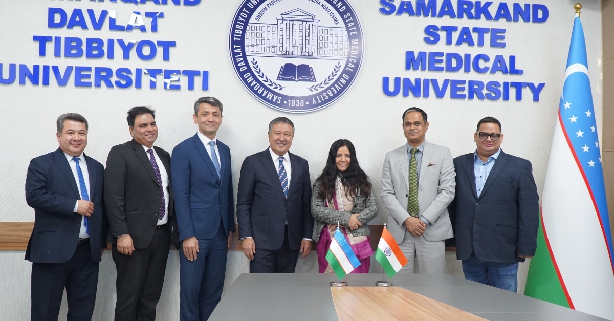 Ambassador of the Republic of India to Uzbekistan visited Samara State Medical University