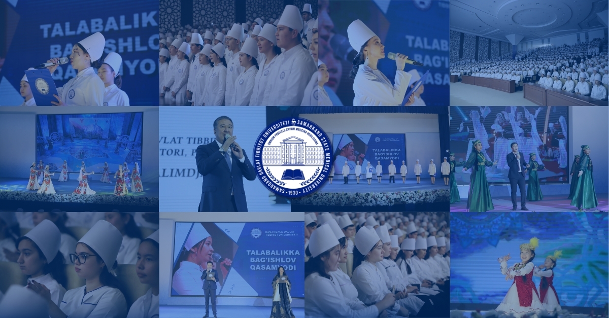 The Samarkand State Medical University held a ceremonial 