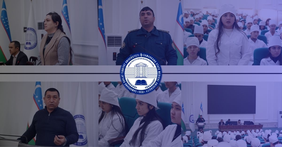 Meeting with students of the Faculty of Pharmacy 