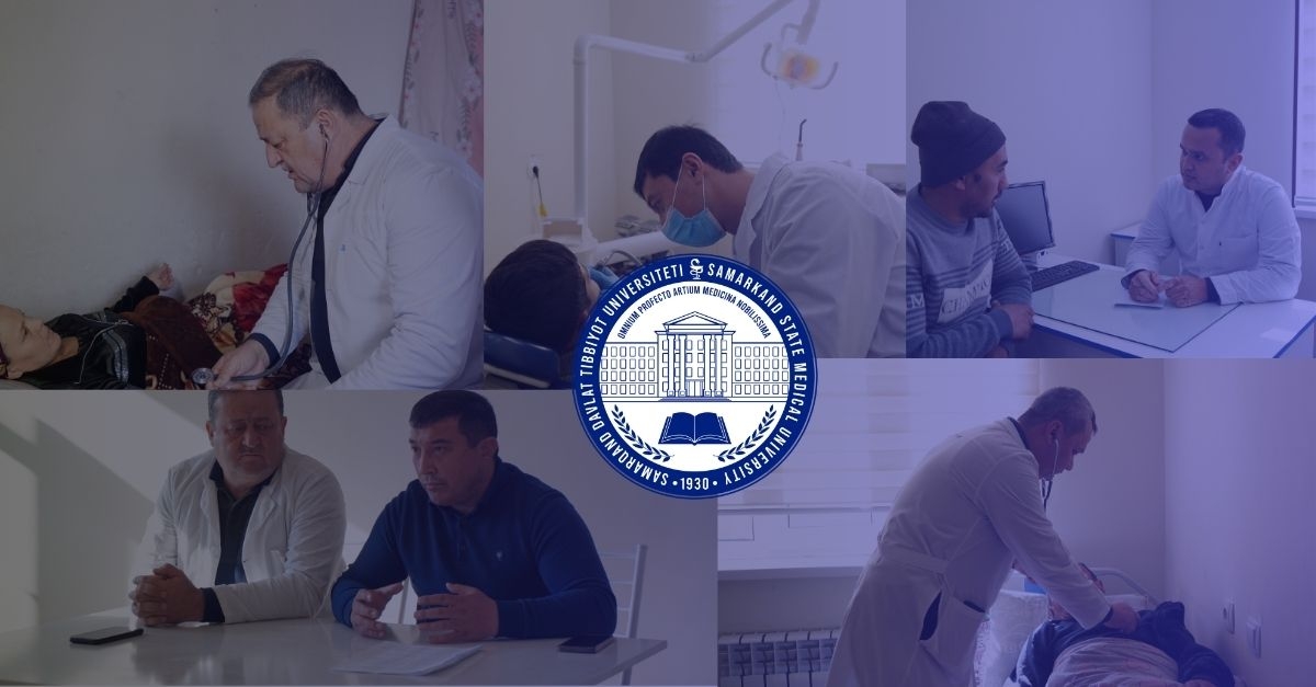 ​SamDTU xodimlari tomonidan Qo‘shrabot tumanida aholi salomatligini yaxshilash borasida tizimli ishlar amalga oshirilmoqda