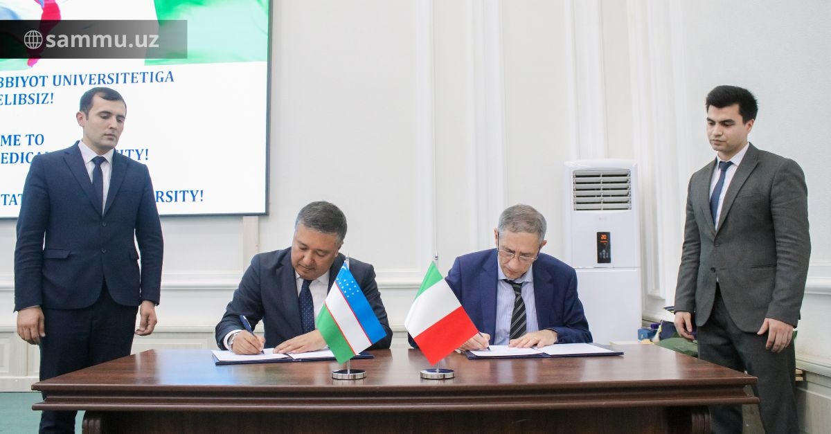 ​Samarqand davlat tibbiyot universiteti talabalari Italiya diplomini oladi!