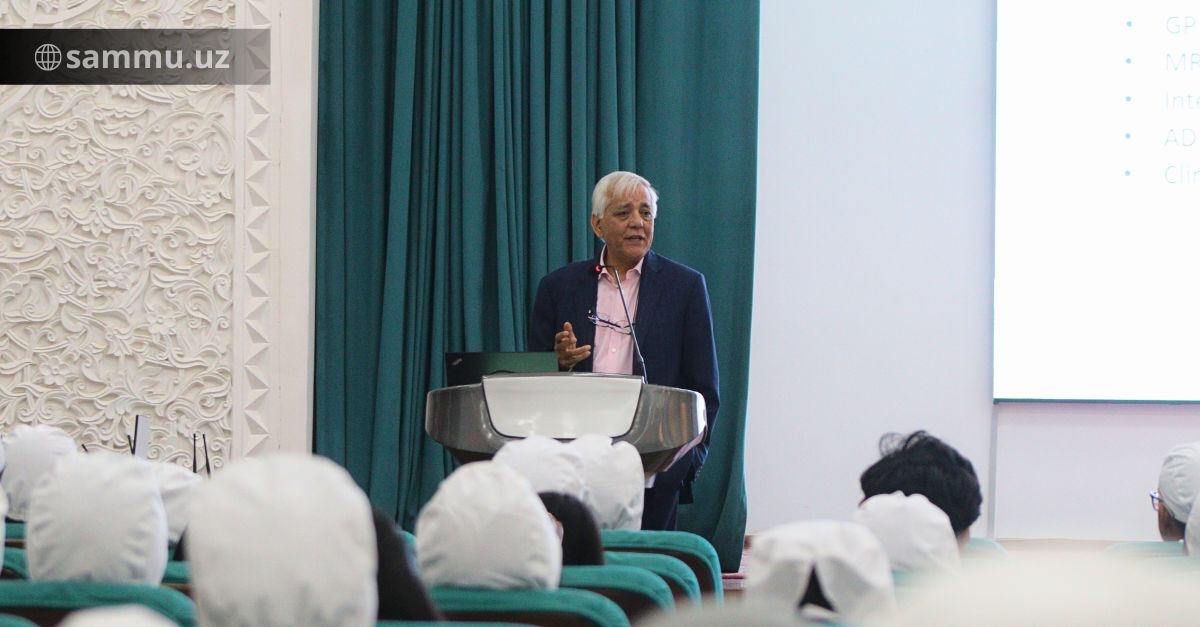 ​Britaniyalik professor bilan uchrashuv tashkil etildi