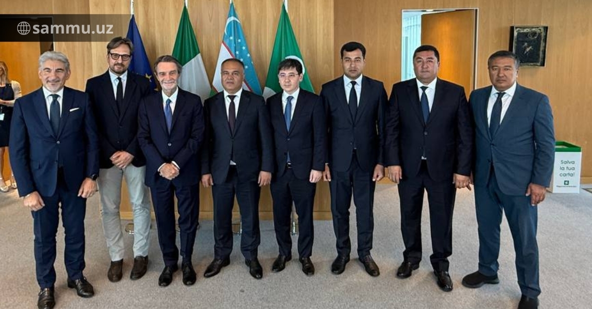 ​Lombardiya - Samarqand biznes forumi bo‘lib o‘tmoqda