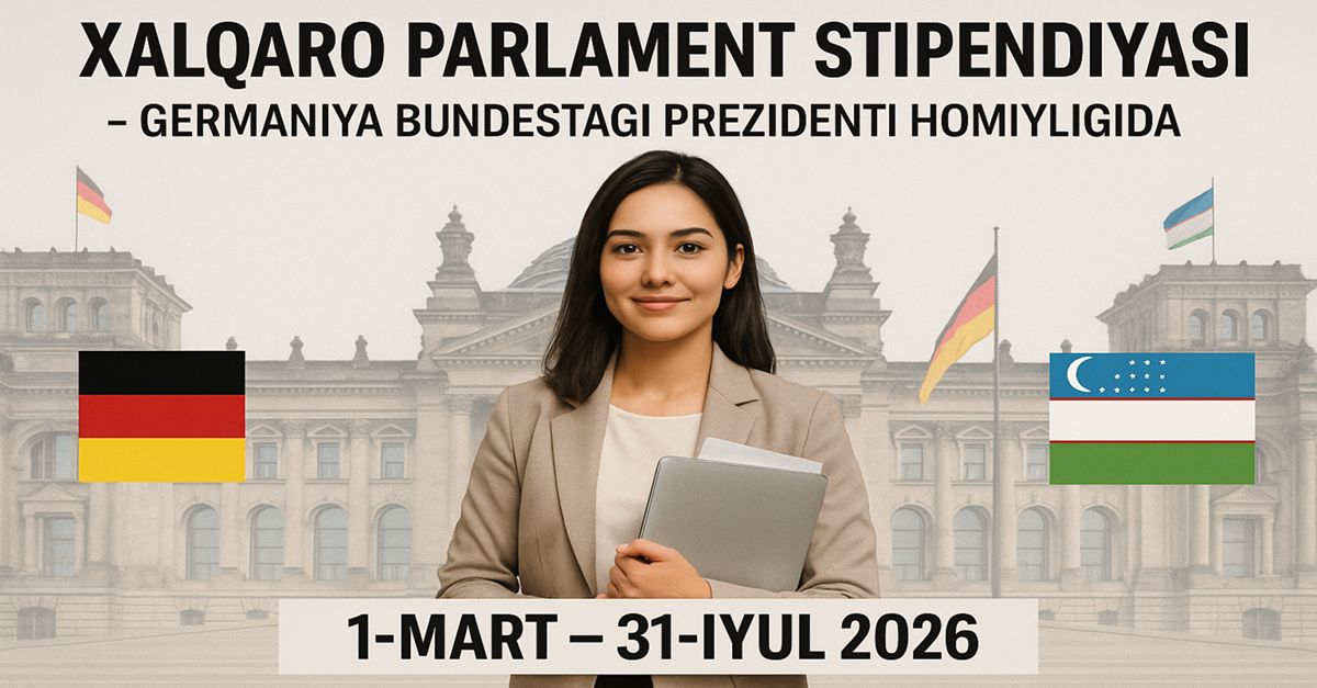 Xalqaro parlament stipendiyasi — Germaniya Bundestagi prezidenti homiyligida