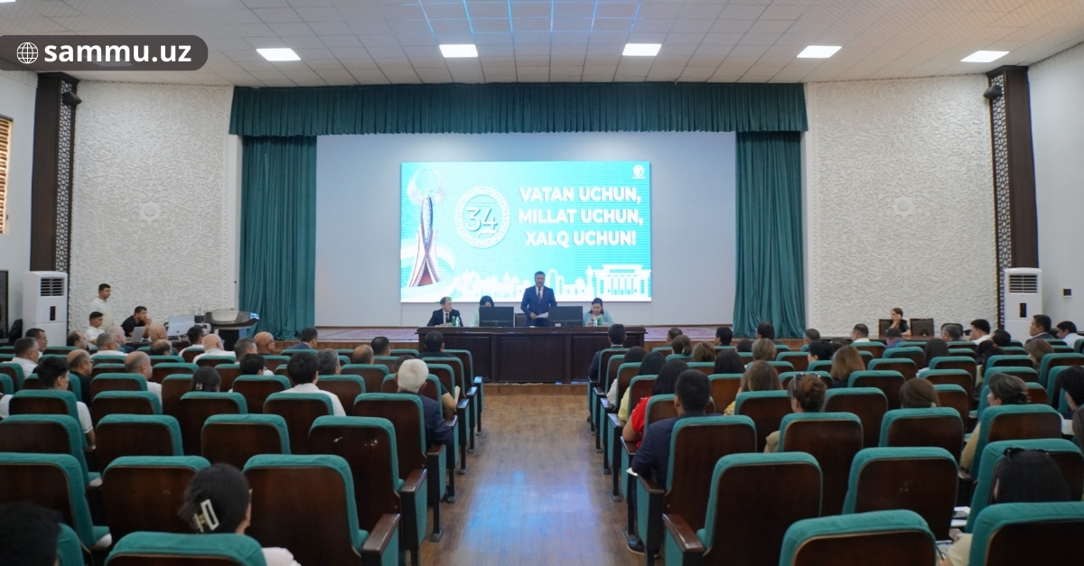 ​Yangi o‘quv yili masalalariga qaratilgan ilmiy kengash yig‘ilishi bo‘lib o‘tdi