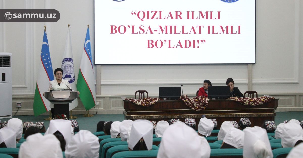 ​“Taraqqiyot sari qizlar bilan!”