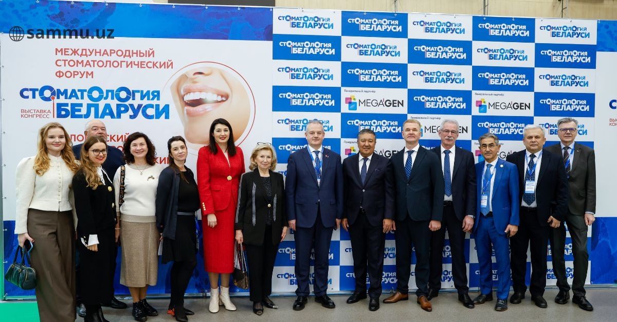 ​Samarqand davlat tibbiyot universiteti vakillari XI Belarus stomatologik kongressida ishtirok etdilar
