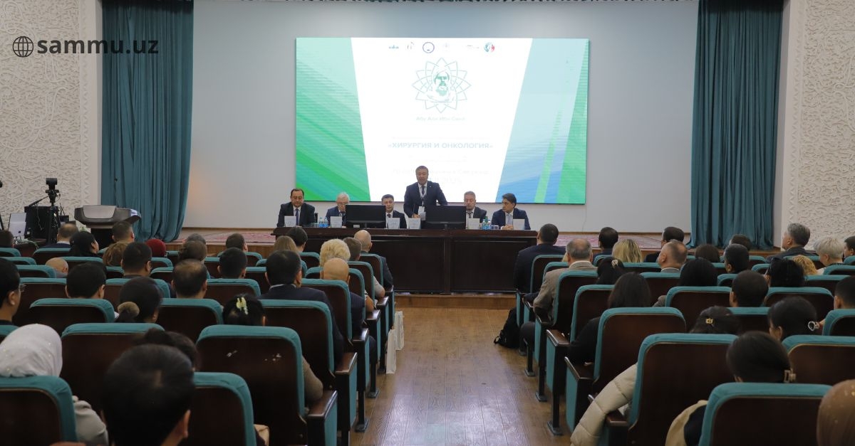 ​“Xirurgiya va onkologiyaning dolzarb masalalari” nomli xalqaro ilmiy-amaliy anjuman bo‘lib o‘tdi