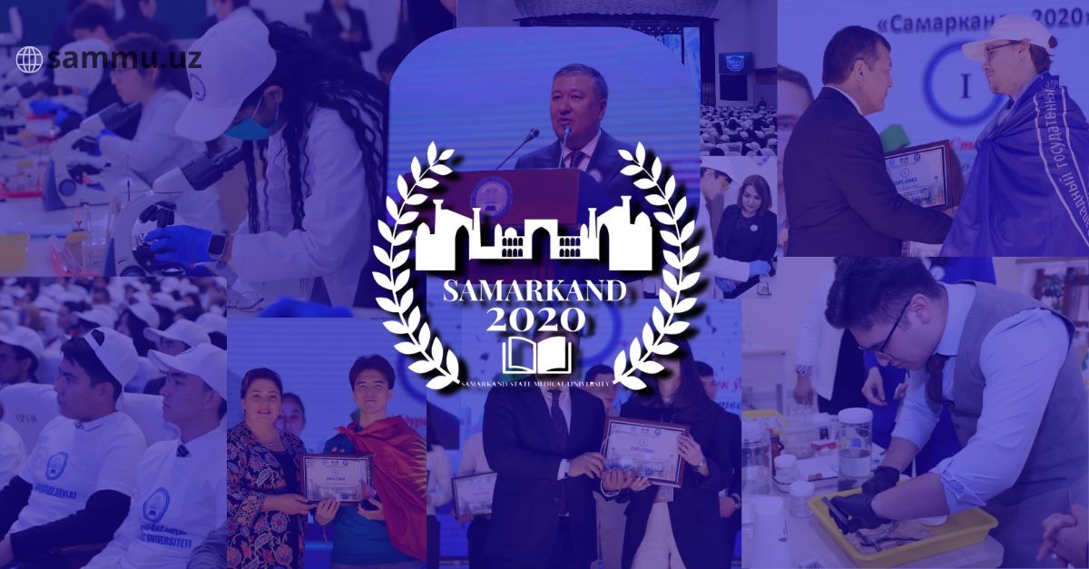 ​“Samarqand-2020” tibbiyot oliygohlari talabalarining VI-Xalqaro olimpiadasi o‘tkazildi