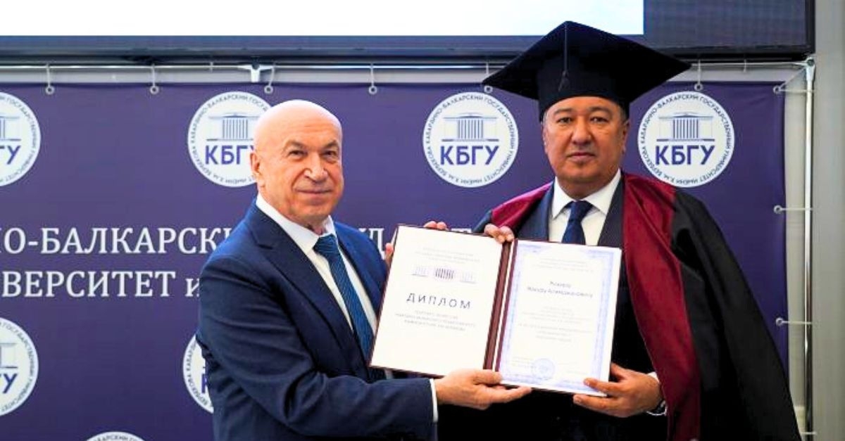 SamDTU rektori Jasur Rizayevga Kabardino-Balkariya davlat universiteti 
