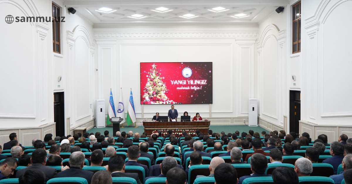 Universitet ilmiy kengashining yil sarhisobiga bag‘ishlangan yig‘ilishi bo‘lib o‘tdi