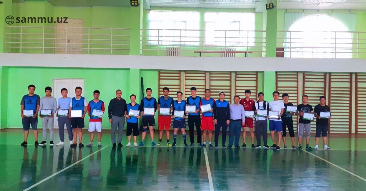  “Sog‘lom turmush tarzi – to‘g‘ri yashash ramzi” shiori ostida futbol musobaqasi o'tkazildi