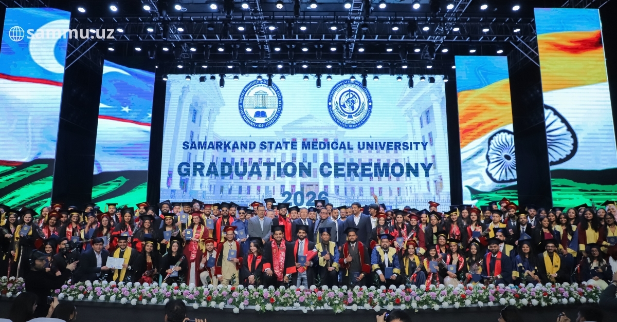 ​Universitetning xorijlik bitiruvchilariga diplomlar tantanali ravishda topshirildi