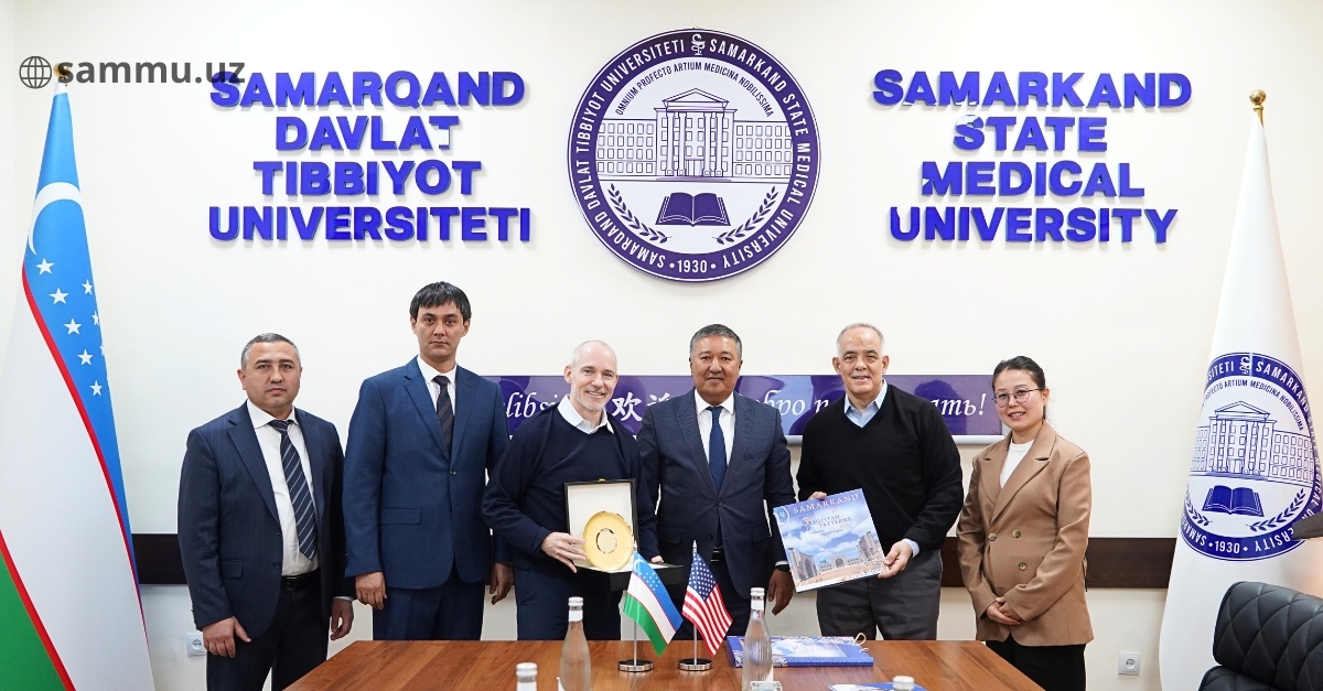 Самаркандский государственный медицинский университет налаживает сотрудничество с престижной американской аккредитационной организацией