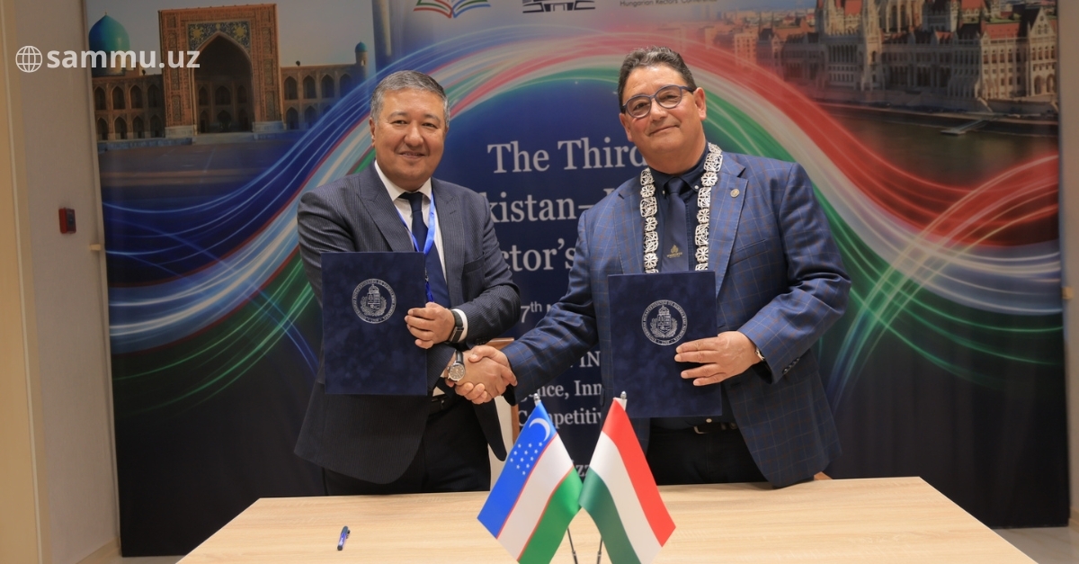 ​Samarqand davlat tibbiyot universiteti Vengriya oliygohlari bilan hamkorlikni yo'lga qo'yadi