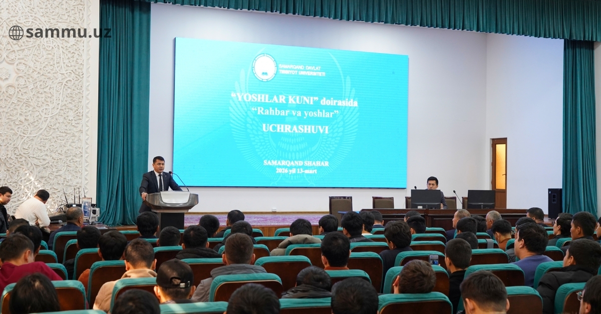 ​Qashqadaryo viloyati sog‘liqni saqlash boshqarmasi rahbari bilan ochiq davra suhbati o‘tkazildi