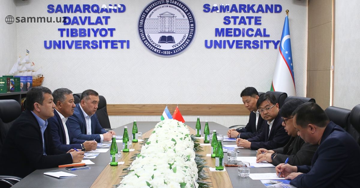 Xitoy tibbiyot klinikasi bilan hamkorlikda Samarqandda zamonaviy klinika tashkil etilishi rejalashtirilmoqda