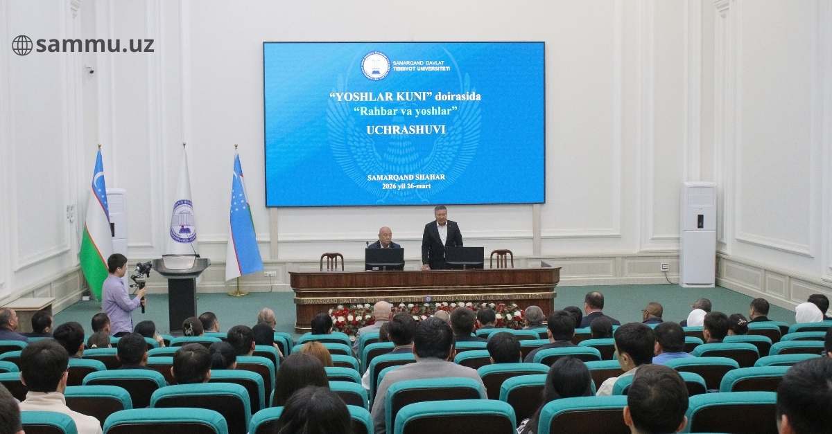 ​“Yoshlar kuni” doirasida “Rahbar va yoshlar” uchrashuvi o'tkazildi