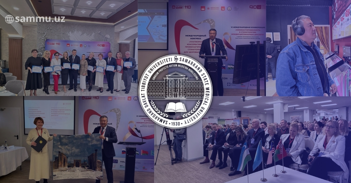 ​Xalqaro hamkorlik — zamonaviy stomatologiya rivojining muhim omili