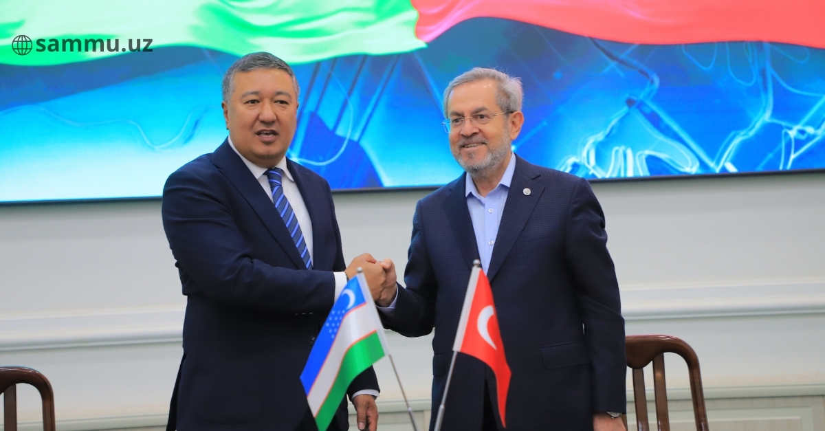 Universitetga Turkiyaning Anqara universiteti delegatsiyasi tashrif buyurdi