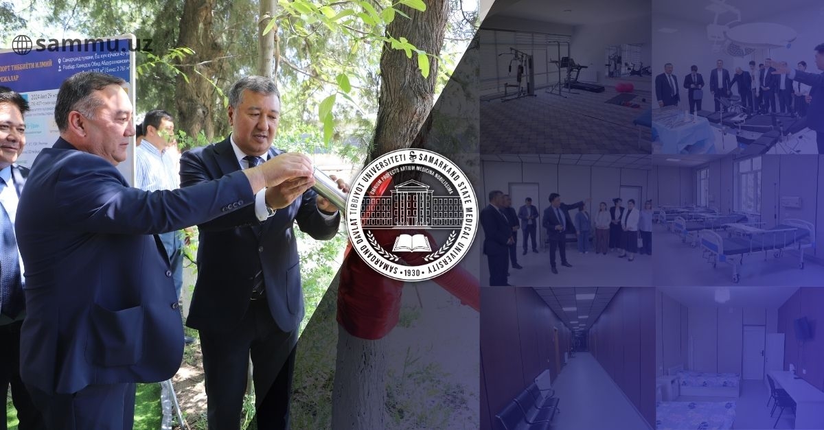 ​Sport tibbiyoti va Reabilitologiya ilmiy tadqiqot institutida yangi sog‘lomlashtirish va davolash tibbiy markazi qurilishiga tamal toshi qo'yildi