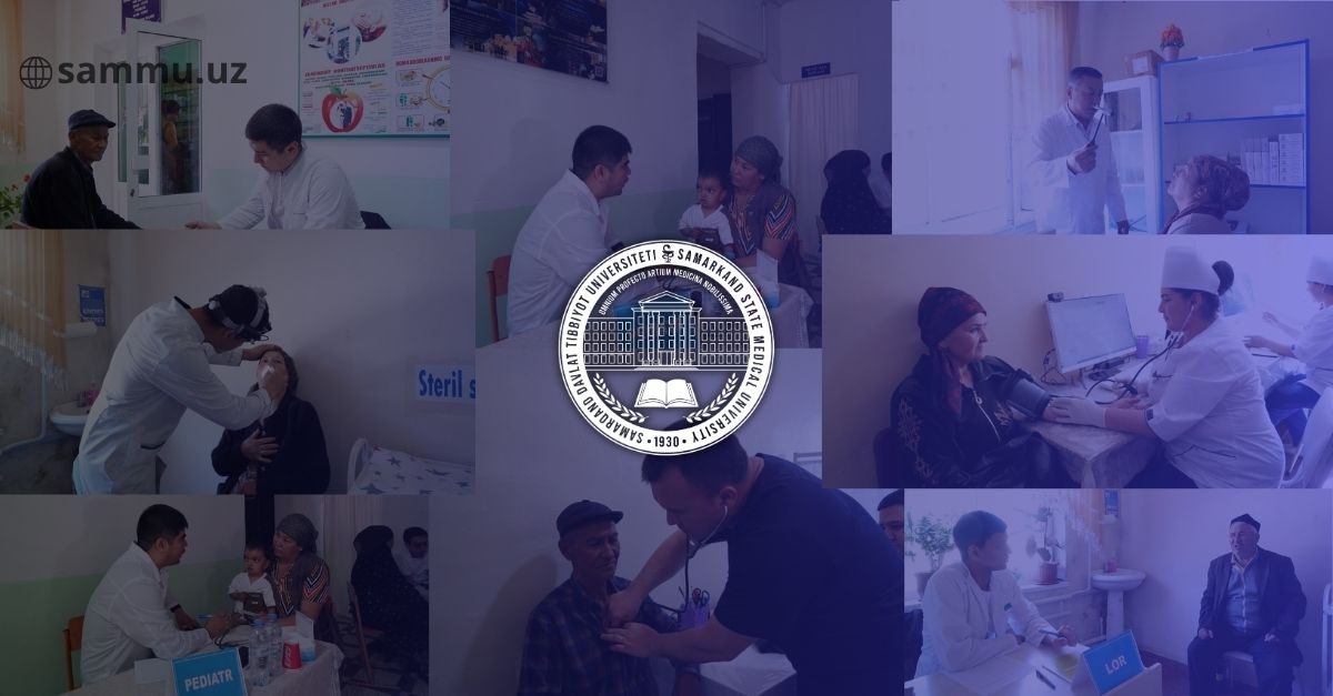 ​Oqdaryo tumanida aholi tibbiy ko‘rikdan o‘tkazildi